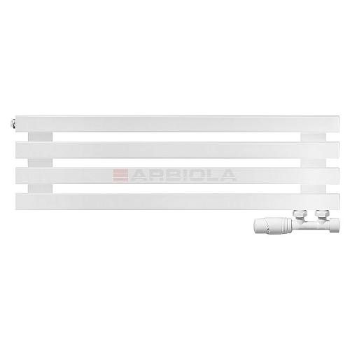 Arbiola Ritmo Gorizont V 750-40-04 секции белый горизонтальный радиатор c нижним подключением