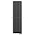 Arbiola Iris 42 V 2500-42-13 секции черный вертикальный радиатор c нижним подключением