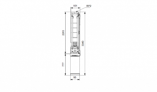 Grundfos SP 14-27 3x400В Насос скважинный