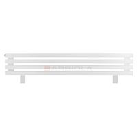 Arbiola Gorizont Ritmo HZ 1250-40-04 секции белый горизонтальный  радиатор c боковым подключением (на ножках)