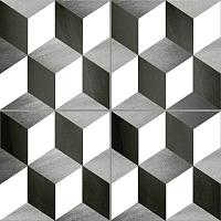Emotion Ceramics Hidraulicos Cube Precorte Gris 45x45 Напольная плитка