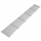 Решетка продольная алюминиевая Techno Vita 185-900 белая