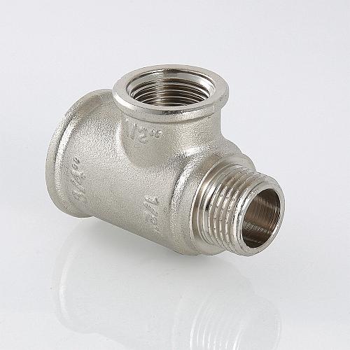 Valtec 1/2" х 3/4" х 3/4" Тройник переходной наружная-внутренняя-внутренняя резьба