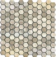 Primacolore, Marmo, Мозаика MN160HMA Primacolore 25x25 hexagon/300х300 (11pcs) - 0.99