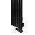 Arbiola Ritmo V 1750-40-02 секции черный вертикальный радиатор c нижним подключением