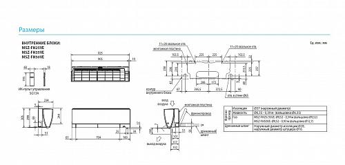 Настенные сплит-системы Mitsubishi Electric MSZ-FH25VE/MUZ-FH25VE Deluxe Inverter