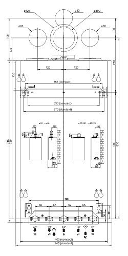 Chaffoteaux (Ariston) Pigma Advance 35 Настенный двухконтурный конденсационный газовый котел