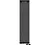 КЗТО QUADRUM 30 V 1-1750-10 R RALTP26X-M215249005 Радиатор (структурный шелк черный) с нижним подключением