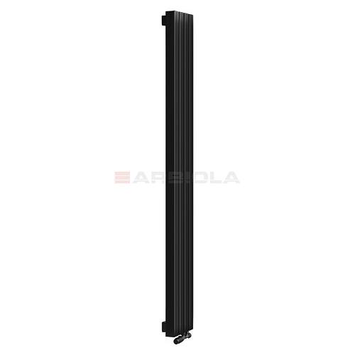 Arbiola Mono V 1500-60-02 секции черный вертикальный радиатор c нижним подключением