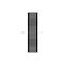 Arbiola Gorizont Ritmo H 600-40-35 секций чёрный горизонтальный  радиатор c боковым подключением