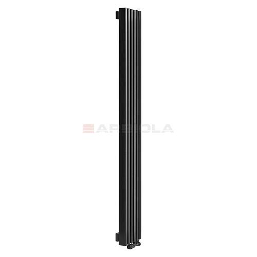 Arbiola Compact V 1500-63-16 секции черный вертикальный радиатор c нижним подключением