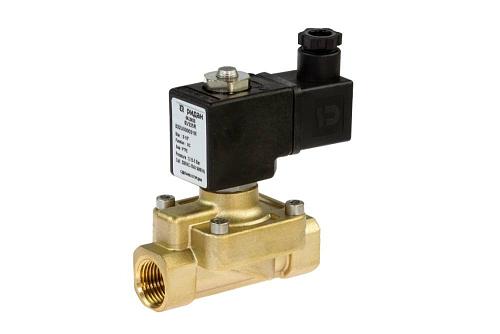 Ридан Клапан электромагнитный EV225R, присоединение G 1/2, материал уплотнения PTFE, нормально закрытый, 0,5…6 бар, с катушкой 24В, 50/60 Гц