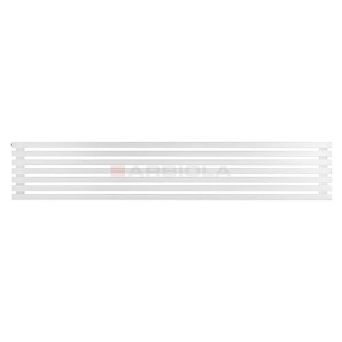 Arbiola Gorizont Ritmo H 2200-40-07 секций белый горизонтальный  радиатор c боковым подключением