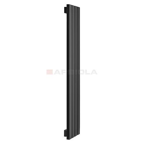 Arbiola Liner H 1200-36-10 секции черный вертикальный радиатор c боковым подключением