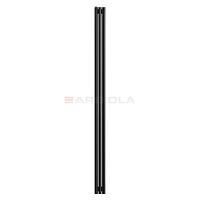 Arbiola Iris 42 H 2500-42-03 секции черный вертикальный радиатор c боковым подключением