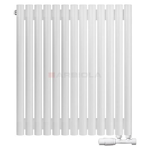 Arbiola Iris 42 V 700-42-13 секции белый вертикальный радиатор c нижним подключением