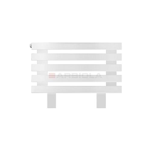 Arbiola Gorizont Ritmo HZ 500-40-05 секций белый горизонтальный  радиатор c боковым подключением (на ножках)
