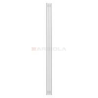 Arbiola Compact H 2200-63-03 секции белый вертикальный радиатор c боковым подключением