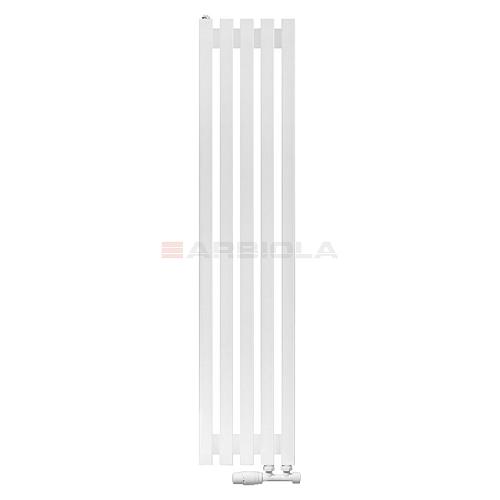Arbiola Ritmo V 1250-40-05 секции белый вертикальный радиатор c нижним подключением