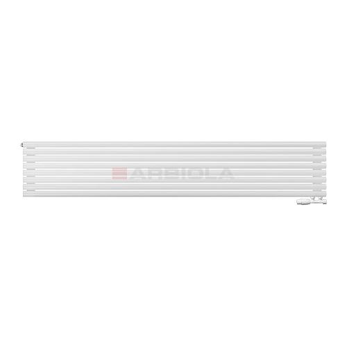 Arbiola Gorizont Iris V 2200-42-08 секции белый горизонтальный радиатор c нижним подключением