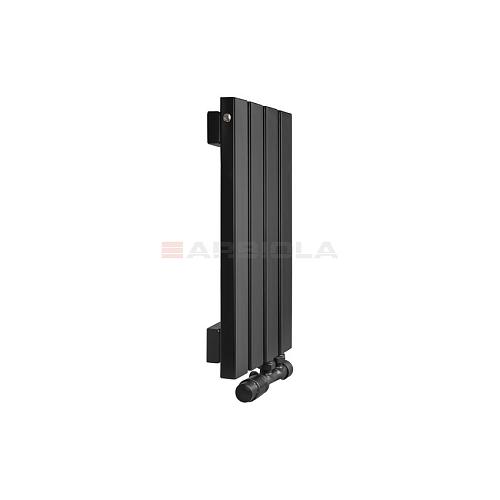Arbiola Liner V 600-36-06 секции черный вертикальный радиатор c нижним подключением