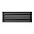 Arbiola Gorizont Iris H 1200-42-09 секции черный горизонтальный радиатор c боковым подключением