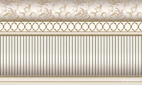 El Molino Brigitte Oro-Beige Zocalo 15x25 см Бордюр