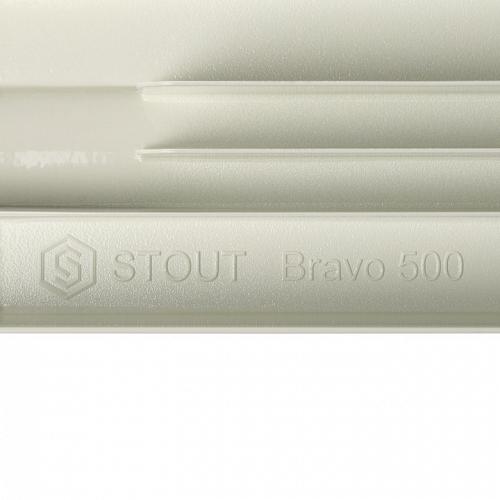 Stout Bravo 350 18 секции Алюминиевый радиатор секционный 