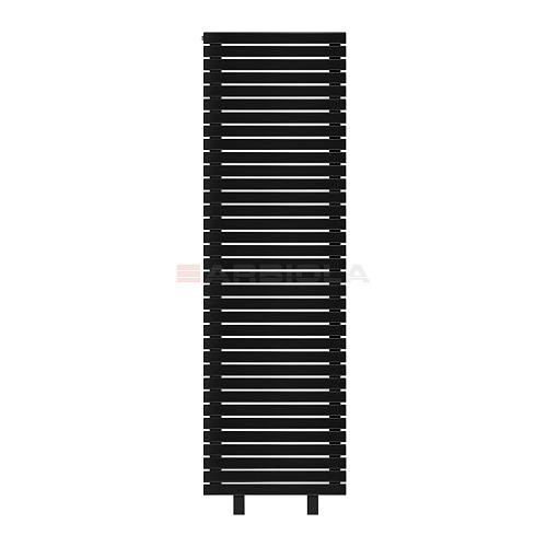 Arbiola Gorizont Liner HZ 750-36-35 секции черный горизонтальный радиатор c боковым подключением с ножками