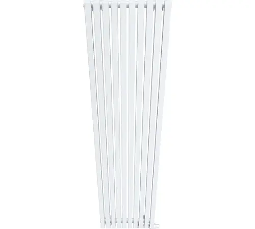 КЗТО QUADRUM 30 V 2- 1750-8 U RAL1T104S9016 Радиатор (белый муар) с нижним подключением