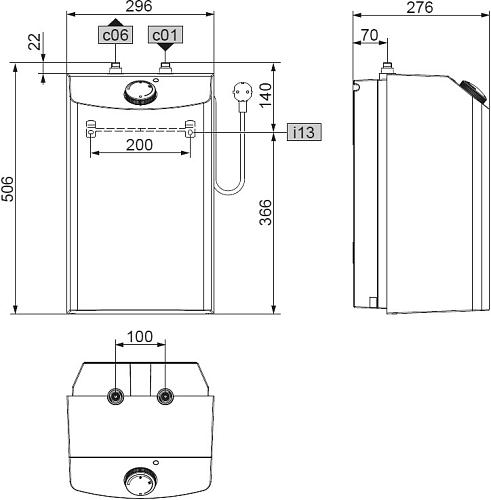 Stiebel Eltron ESH 10 U-P Plus Электрический водонагреватель