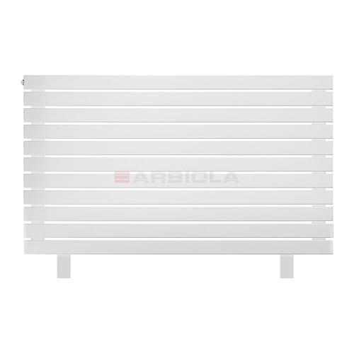 Arbiola Gorizont Liner HZ 1500-36-11 секции белый горизонтальный радиатор c боковым подключением с ножками