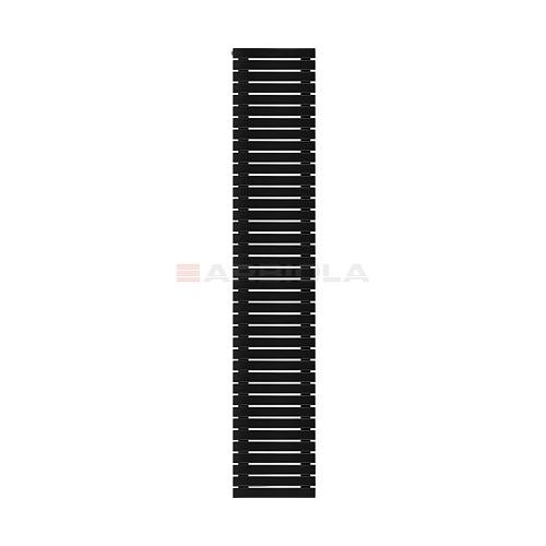 Arbiola Gorizont Liner H 600-36-39 секции черный горизонтальный радиатор c боковым подключением