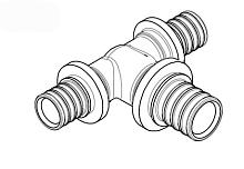 Тройник РЕХАУ с увеличенным боковым проходом 16-20-16 MX