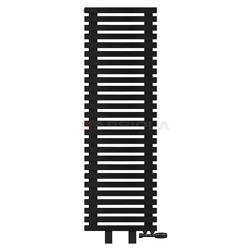 Arbiola Gorizont Ritmo VZ 500-40-26 секций чёрный горизонтальный  радиатор c нижним подключением (на ножках)