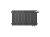 Royal Thermo  Piano Forte Noir Sable VDR 300/6 секции БиМеталлический радиатор