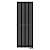 Arbiola Mono V 2200-60-12 секции черный вертикальный радиатор c нижним подключением
