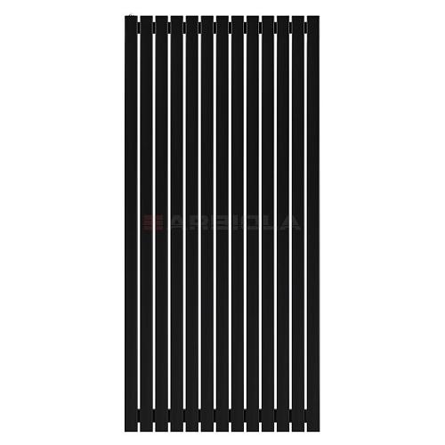 Arbiola Mono H 1800-60-13 секции черный вертикальный радиатор c боковым подключением
