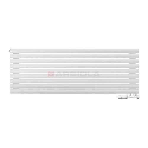 Arbiola Gorizont Iris V 1500-42-09 секции белый горизонтальный радиатор c нижним подключением