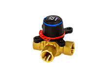 Клапан регулирующий поворотный Ридан HRB-3R PN10 DN15 KVS0.63 Tmax 110°C Rp1/2 CW617N 3х-ходовой РИДАН