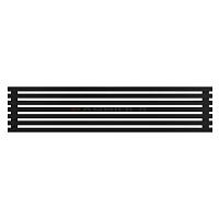 Arbiola Gorizont Ritmo H 1500-40-07 секций чёрный горизонтальный  радиатор c боковым подключением