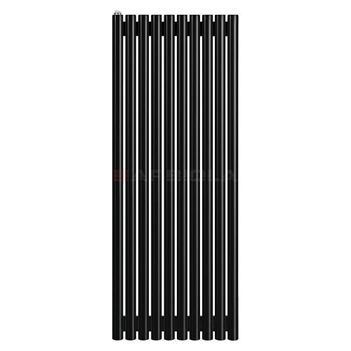 Arbiola Iris 42 H 1200-42-10 секции черный вертикальный радиатор c боковым подключением