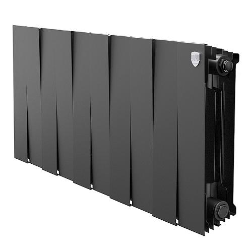 Royal Thermo  Piano Forte Noir Sable 300/4 секции БиМеталлический радиатор