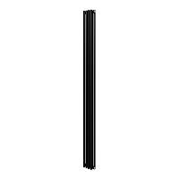 Royal Thermo Shift R22 VC2180 - 04 секции RAL9005m Дизайн-радиатор (черный) с нижним подключением