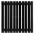 Arbiola Liner H 700-36-11 секции черный вертикальный радиатор c боковым подключением