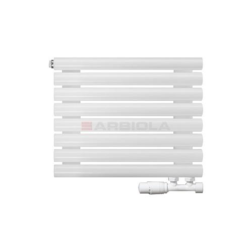 Arbiola Gorizont Iris V 500-42-08 секции белый горизонтальный радиатор c нижним подключением
