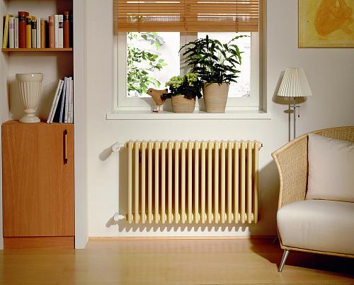Zehnder Charleston 3057/14 секций №1270 3/4" RAL 9016 боковое подключение
