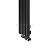 Arbiola Compact V 500-63-24 секции черный вертикальный радиатор c нижним подключением
