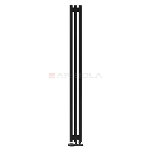 Arbiola Ritmo V 1800-40-03 секции черный вертикальный радиатор c нижним подключением