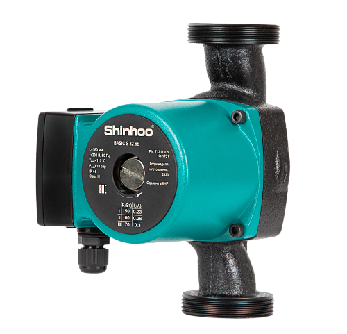 SHINHOO BASIC S 32-4S 180 1x230V Циркуляционный насос